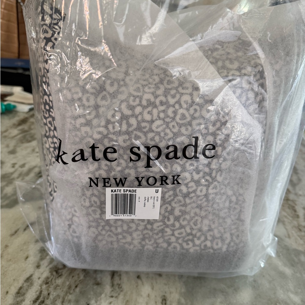 Kate Spade Blk/Wht Leopard Shoulder Bag